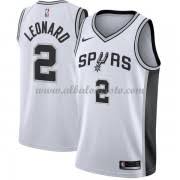 Camiseta nba de Leonard Spurs Blanco